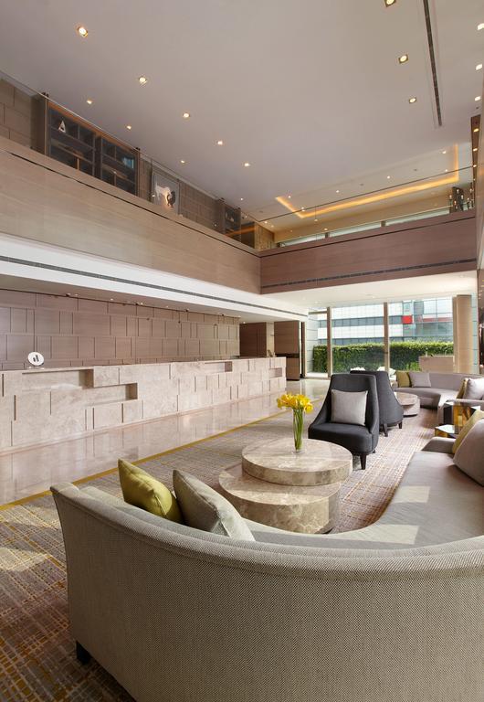 מלון Humble House Taipei, Curio Collection By Hilton מראה חיצוני תמונה The lobby of the hotel